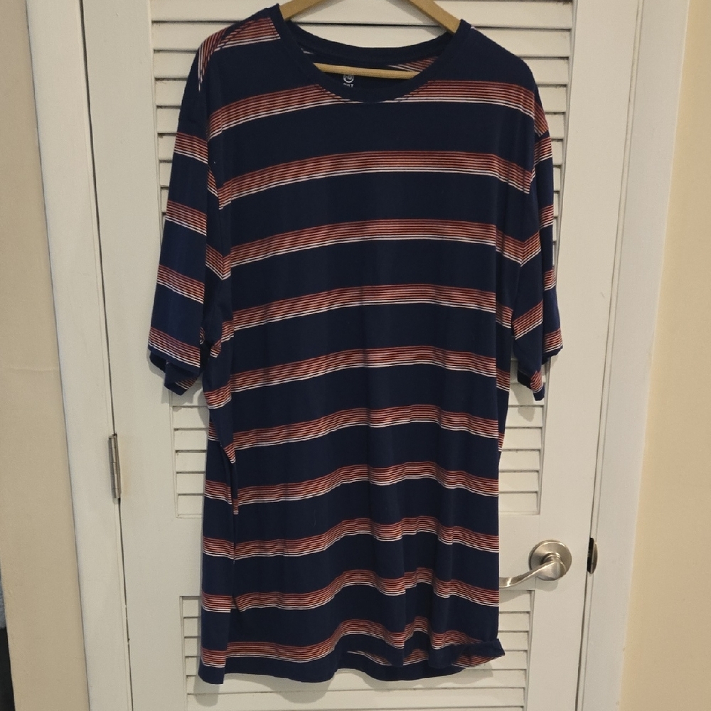 DXL HB 2XLT Striped Men's T Shirt